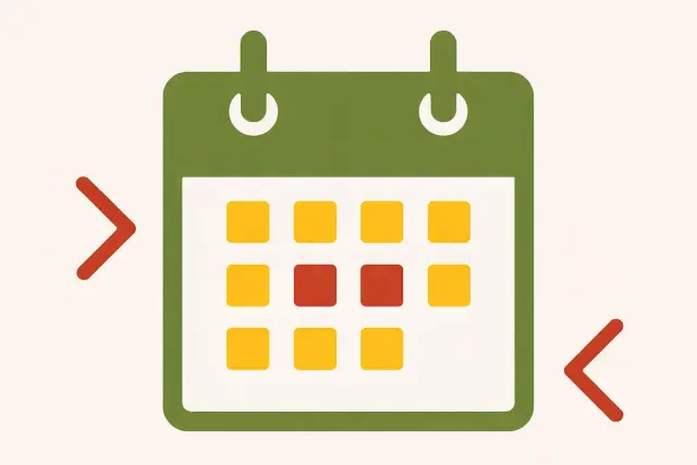 Logo calendrier des événements